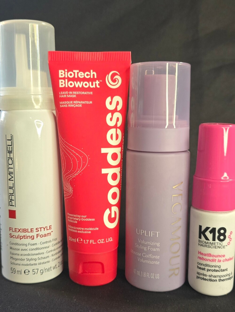 Premium Haircare Travel Bundle - K18, Vegamour, Paul Mitchell & Goddess